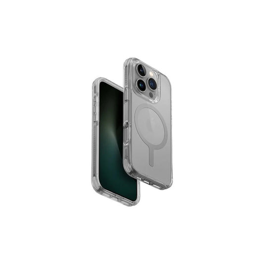 UNIQ Combat iPhone 16 Pro 6.3 készülékhez Magclick töltőtok szürke/kőszürke -  iPhone 16 Pro tok a Domshop kínálatából