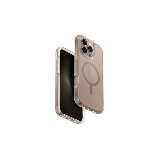 UNIQ Combat iPhone 16 Pro készülékhez 6.3" Magclick töltőtok arany/taupe arany -  iPhone 16 Pro tok a Domshop kínálatából