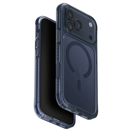 UNIQ Combat tok iPhone 17 Pro Max készülékhez Magclick Charging kék -  iPhone 17 Pro Max tok a Domshop kínálatából