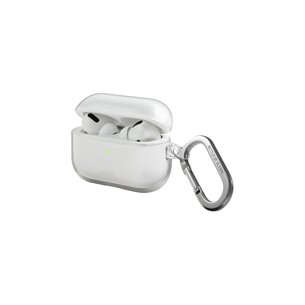 UNIQ Glase tok AirPods Pro 2 gen készülékhez, fényes átlátszó -  AirPods Pro 2 tok a Domshop kínálatából