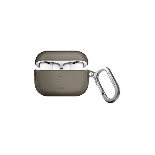 UNIQ Glase tok AirPods Pro 2 gen készülékhez glossy füst -  AirPods Pro 2 tok a Domshop kínálatából