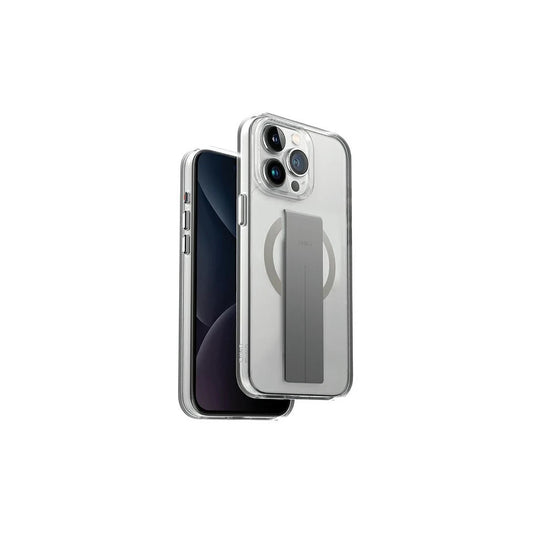 UNIQ Heldro Mag iPhone 15 Pro Max 6.7" készülékhez Magclick töltőtok átlátszó -  iPhone 15 Pro Max tok a Domshop kínálatából