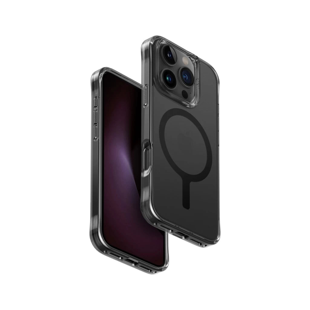 UNIQ Hybrid MagClick Charging Lifepro Xtreme AF tok Apple Iphone 16 Pro készülékhez - frost smoke -  iPhone 16 Pro tok a Domshop kínálatából