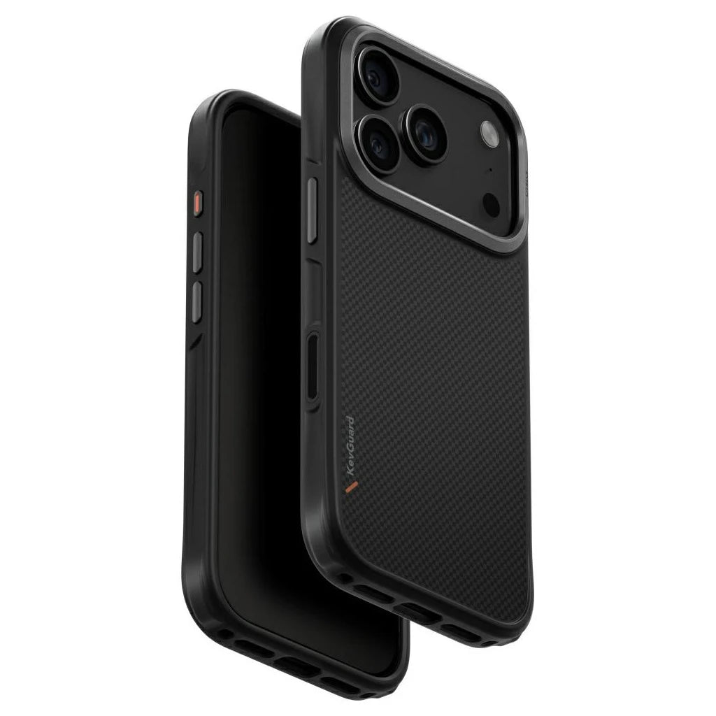UNIQ Keva Case iPhone 17 Pro készülékhez Magclick Charging fekete -  iPhone 17 Pro tok a Domshop kínálatából