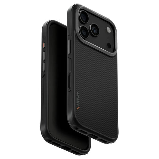 UNIQ Keva Case iPhone 17 Pro készülékhez Magclick Charging fekete -  iPhone 17 Pro tok a Domshop kínálatából