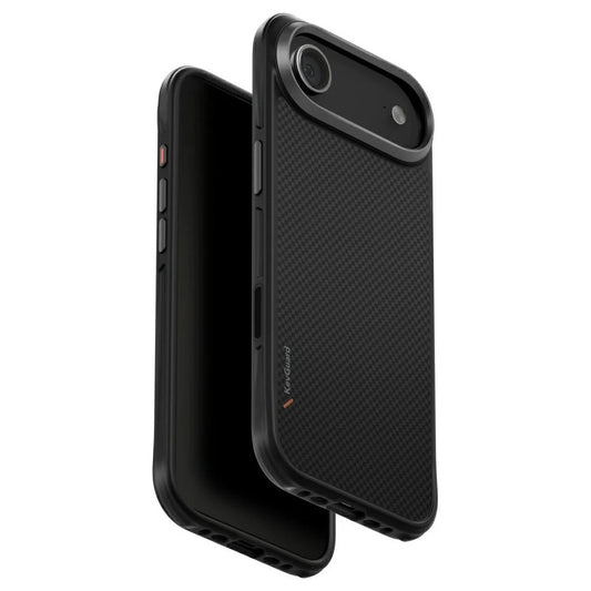 UNIQ Keva tok iPhone Air készülékhez Magclick Charging fekete -  iPhone 17 Air tok a Domshop kínálatából