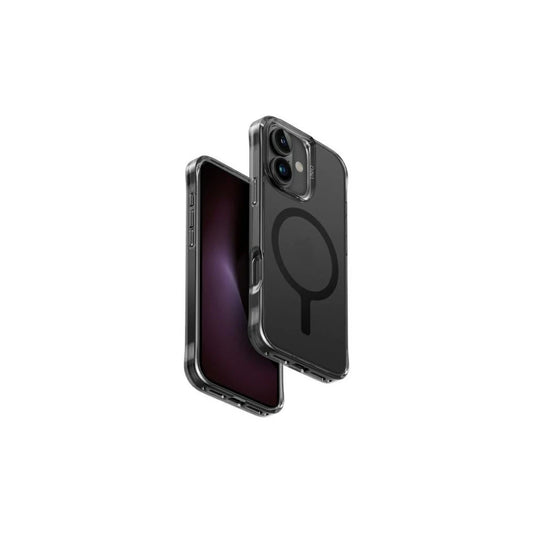 UNIQ LifePro Xtreme iPhone 16 6.1 készülékhez tok Magclick Charging fekete / fagyott füst -  iPhone 16 tok a Domshop kínálatából