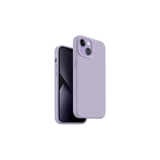 UNIQ Lino Case iPhone 14 Plus / 15 Plus 6,7 készülékhez lila levendula -  iPhone 14 Plus/15Plus tok a Domshop kínálatából