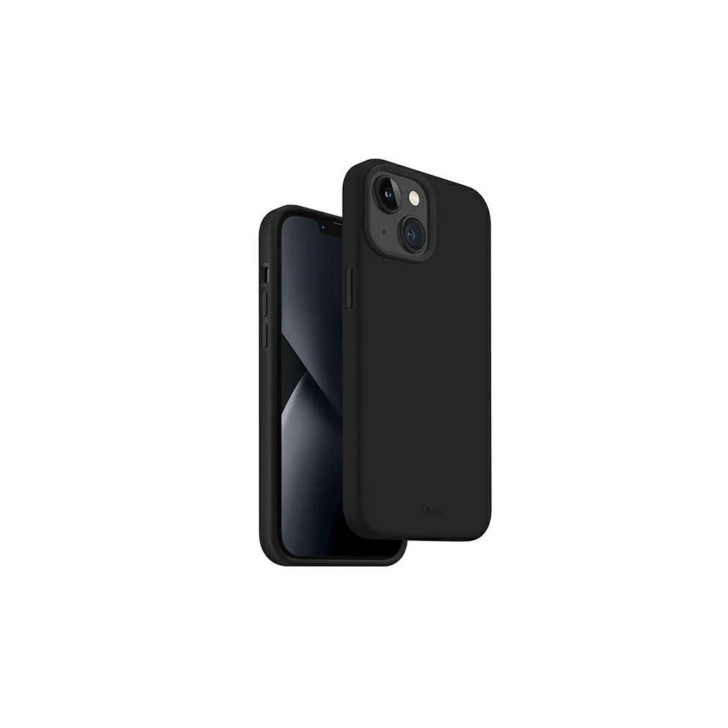 UNIQ Lino Case iPhone 14 Plus / 15 Plus készülékhez 6,7" éjfél fekete -  iPhone 14 Plus/15Plus tok a Domshop kínálatából