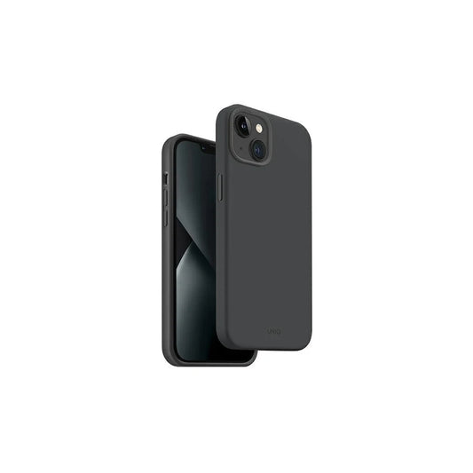 UNIQ Lino Hue tok iPhone 14 Plus/15 Plus 6,7 készülékhez Magclick Charging szénszürke -  iPhone 14 Plus/15Plus tok a Domshop kínálatából