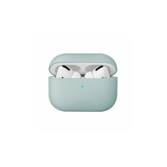 UNIQ Lino tok AirPods Pro készülékhez szilikon mentazöld -  AirPods Pro tok a Domshop kínálatából