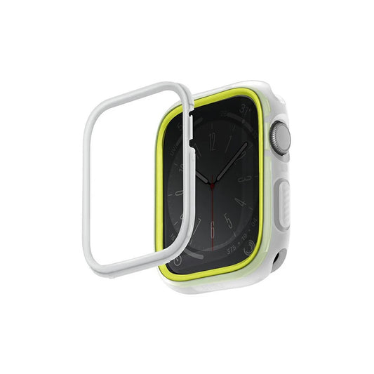 UNIQ Moduo tok Apple Watch Series 4/5/6/7/8/9/SE/SE2/SE3 készülékhez 44/45mm lime fehér -  Apple Watch Tokok a Domshop kínálatából