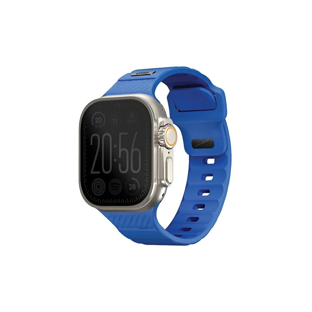 UNIQ Stride Apple Watch szíj Series 1/2/3/4/5/6/7/8/9/SE1/2/3/Ultra1/2/3 készülékhez 42/44/45/49mm FKM Rubber -  Apple Watch Szilikon Szíjak a Domshop kínálatából