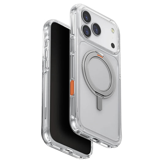 UNIQ Swivix tok iPhone 17 Pro Max készülékhez 360 Rotating Kickstand átlátszó -  iPhone 17 Pro Max tok a Domshop kínálatából