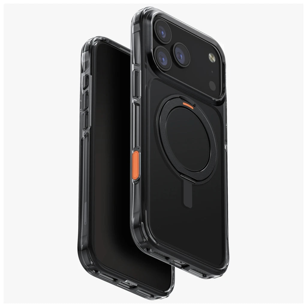 UNIQ Swivix tok iPhone 17 Pro Max készülékhez 360 forgatható állvány fekete -  iPhone 17 Pro Max tok a Domshop kínálatából