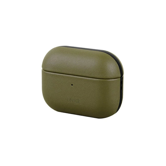 UNIQ Terra Case AirPods Pro készülékhez eredeti bőr tok olív -  AirPods Pro tok a Domshop kínálatából