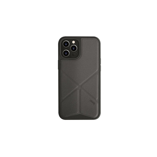 UNIQ Transforma tok iPhone 12 Pro Max 6,5" készülékhez szénszürke -  iPhone 12 Pro Max tok a Domshop kínálatából