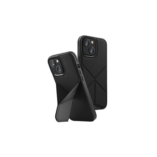 UNIQ Transforma tok iPhone 13 / 14 / 15 6,1" készülékhez ében fekete MagSafe -  iPhone 13/14/15 tok a Domshop kínálatából