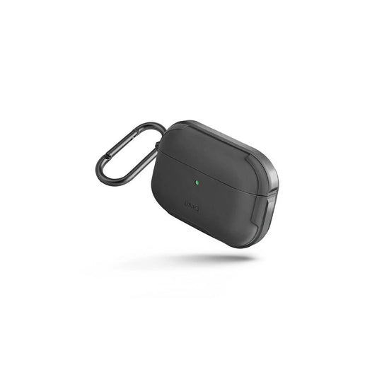 UNIQ Valencia tok AirPods Pro készülékhez antimikrobiális gunmetal szürke -  AirPods Pro tok a Domshop kínálatából