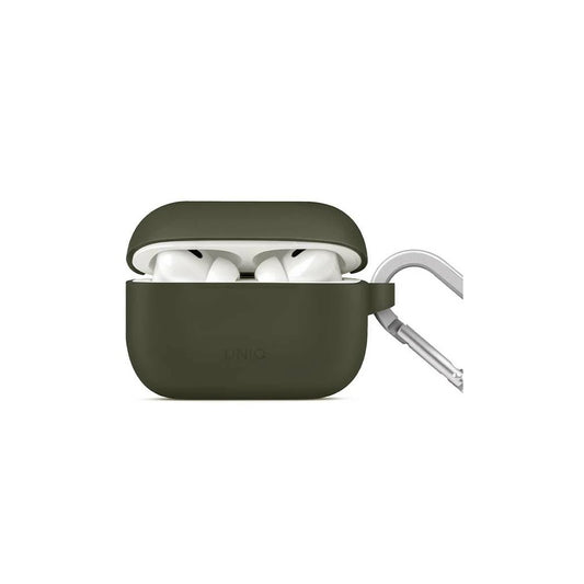 UNIQ Vencer szilikon tok AirPods Pro 2 gen. készülékhez, moha zöld -  AirPods Pro 2 tok a Domshop kínálatából