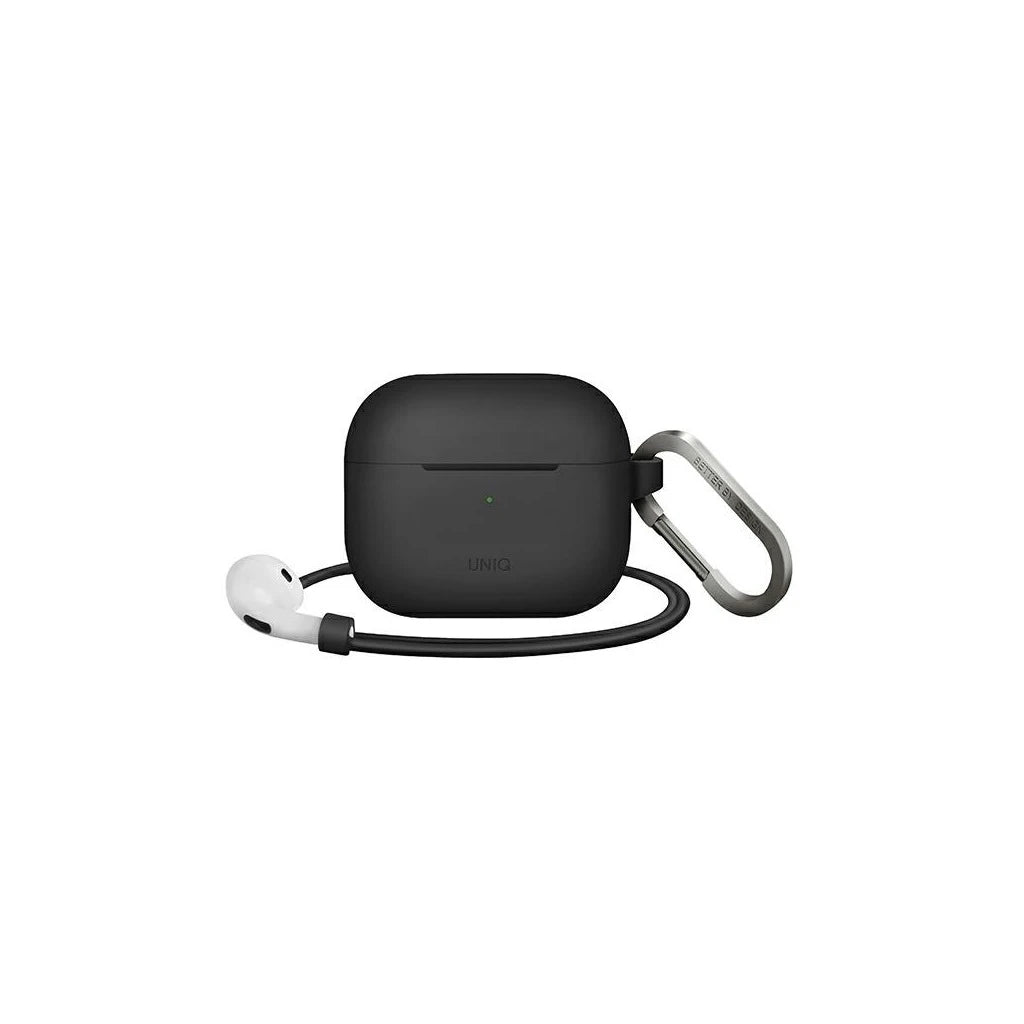 UNIQ Vencer tok AirPods 3 gen. készülékhez Silicone szénszürke -  AirPods 3 tok a Domshop kínálatából