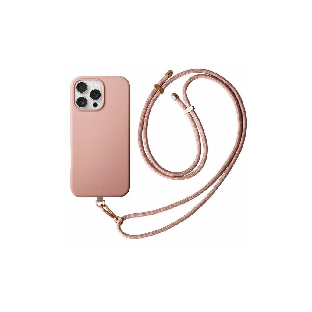 UNIQ tok Coehl Creme iPhone 16 Pro Max készülékhez 6.9" Magnetic Charging rózsaszín / balett rózsaszín -  iPhone 16 Pro Max tok a Domshop kínálatából