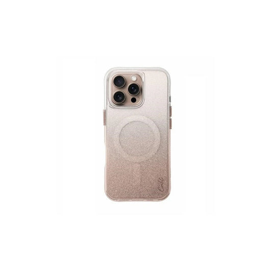 UNIQ tok Coehl Lumino iPhone 16 Pro készülékhez 6.3" Magnetic Charging rózsaarany -  iPhone 16 Pro tok a Domshop kínálatából
