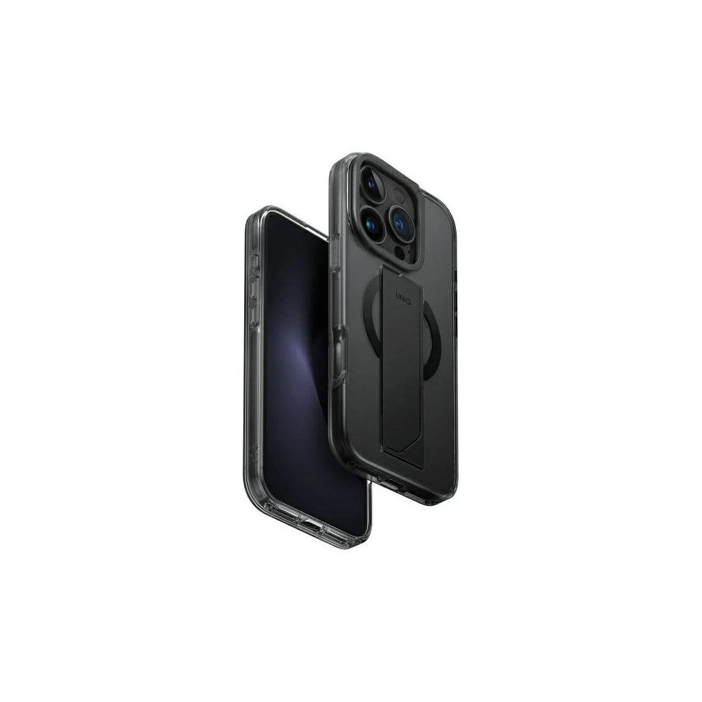 UNIQ tok Heldro Max iPhone 16 Pro 6.3" készülékhez Magclick Charging gőzfüst -  iPhone 16 Pro tok a Domshop kínálatából