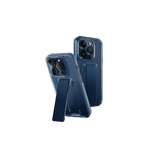 UNIQ tok Heldro Mount with Stand iPhone 15 Pro Max 6.7" készülékhez ultramarin mélykék -  iPhone 15 Pro Max tok a Domshop kínálatából