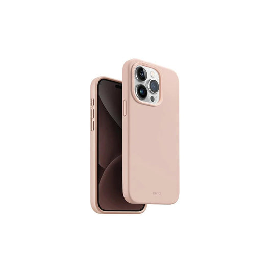 UNIQ tok Lino Hue iPhone 15 Pro 6.1" Magclick Charging készülékhez rózsaszín -  iPhone 15 Pro tok a Domshop kínálatából