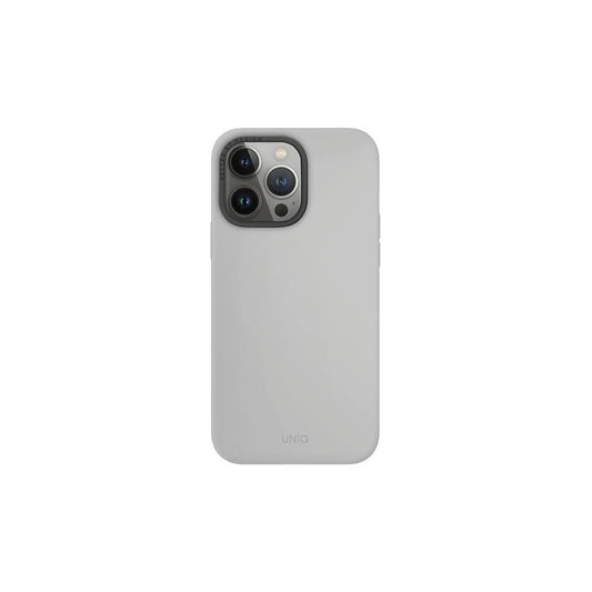 UNIQ tok Lino Hue iPhone 15 Pro Max 6.7" készülékhez Magclick Charging kréta szürke -  iPhone 15 Pro Max tok a Domshop kínálatából