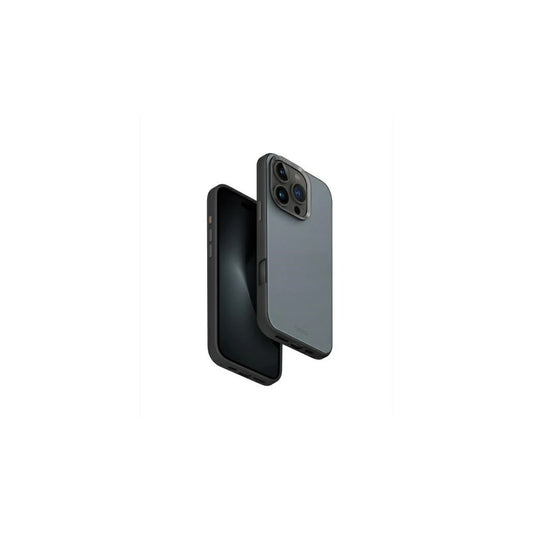 UNIQ tok Lyden DS iPhone 16 Pro készülékhez 6.3" Magclick Charging mosott kék-fekete -  iPhone 16 Pro tok a Domshop kínálatából