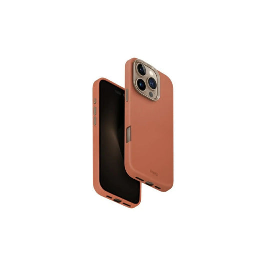 UNIQ tok Lyden iPhone 16 Pro készülékhez 6.3" Magclick Charging terrakotta -  iPhone 16 Pro tok a Domshop kínálatából
