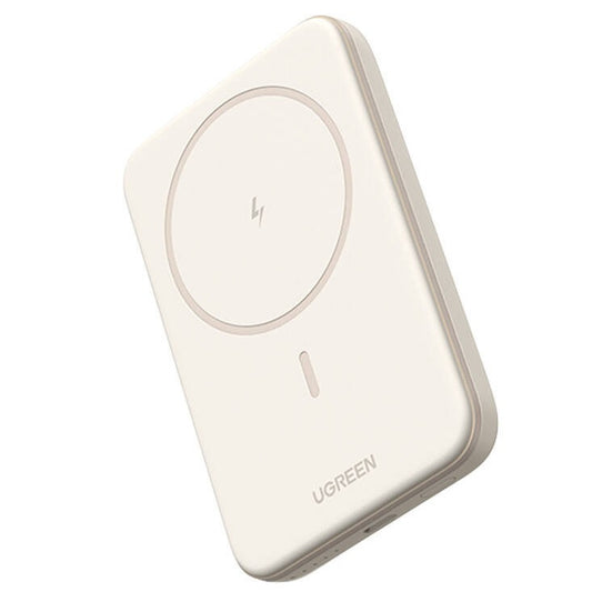 Ugreen PB561 Powerbank / külső akkumulátor, mágneses, USB-C port 10000mAh, 15W, bézs -  Power Bank a Domshop kínálatából