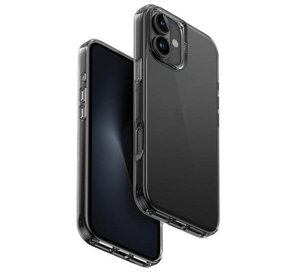 Uniq Air Fender Apple iPhone 16 szilikon tok, szürke/átlátszó -  iPhone 16 tok a Domshop kínálatából