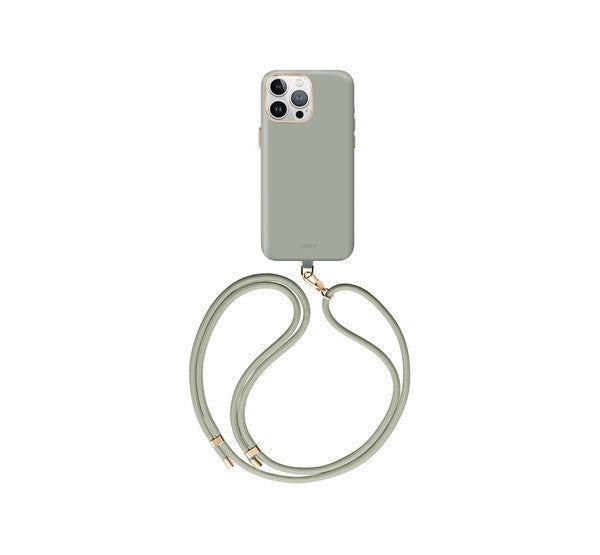 Uniq Coehl Creme Apple iPhone 15 Pro Max Magsafe kombatibilis tok, sage / zöld -  iPhone 15 Pro Max tok a Domshop kínálatából