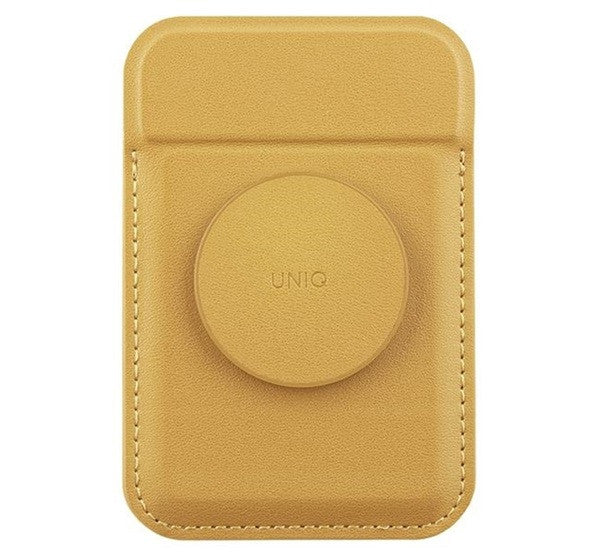 Uniq Flixa mágneses kártyatartó, kanárisárga -  MagSafe tárca a Domshop kínálatából