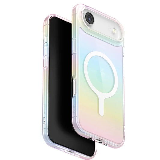 Uniq Hybrid Iridescia iPhone Air (2025) Magsafe tok, színes (holographic) -  iPhone 17 Air tok a Domshop kínálatából