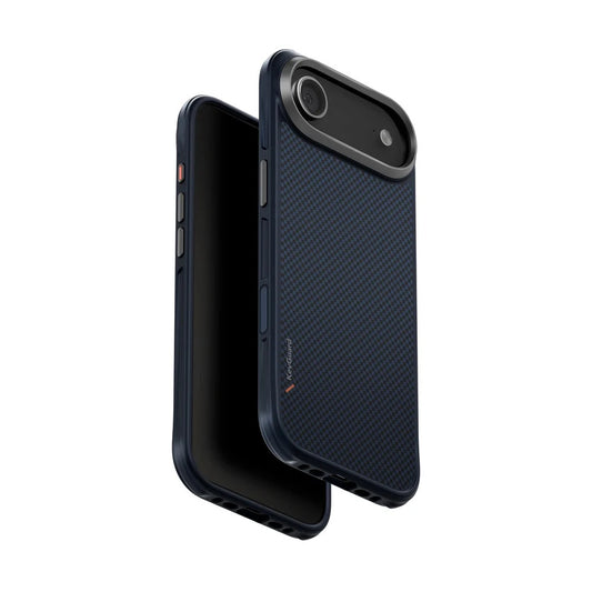 Uniq Keva Magclick Apple iPhone Air (2025) MagSafe Aramid tok, sötétkék -  iPhone 17 Air tok a Domshop kínálatából