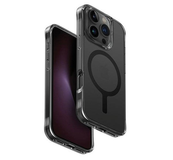 Uniq Lifepro Extreme Apple iPhone 16 Pro Magsafe szilikon tok, fekete/átlátszó -  iPhone 16 Pro tok a Domshop kínálatából