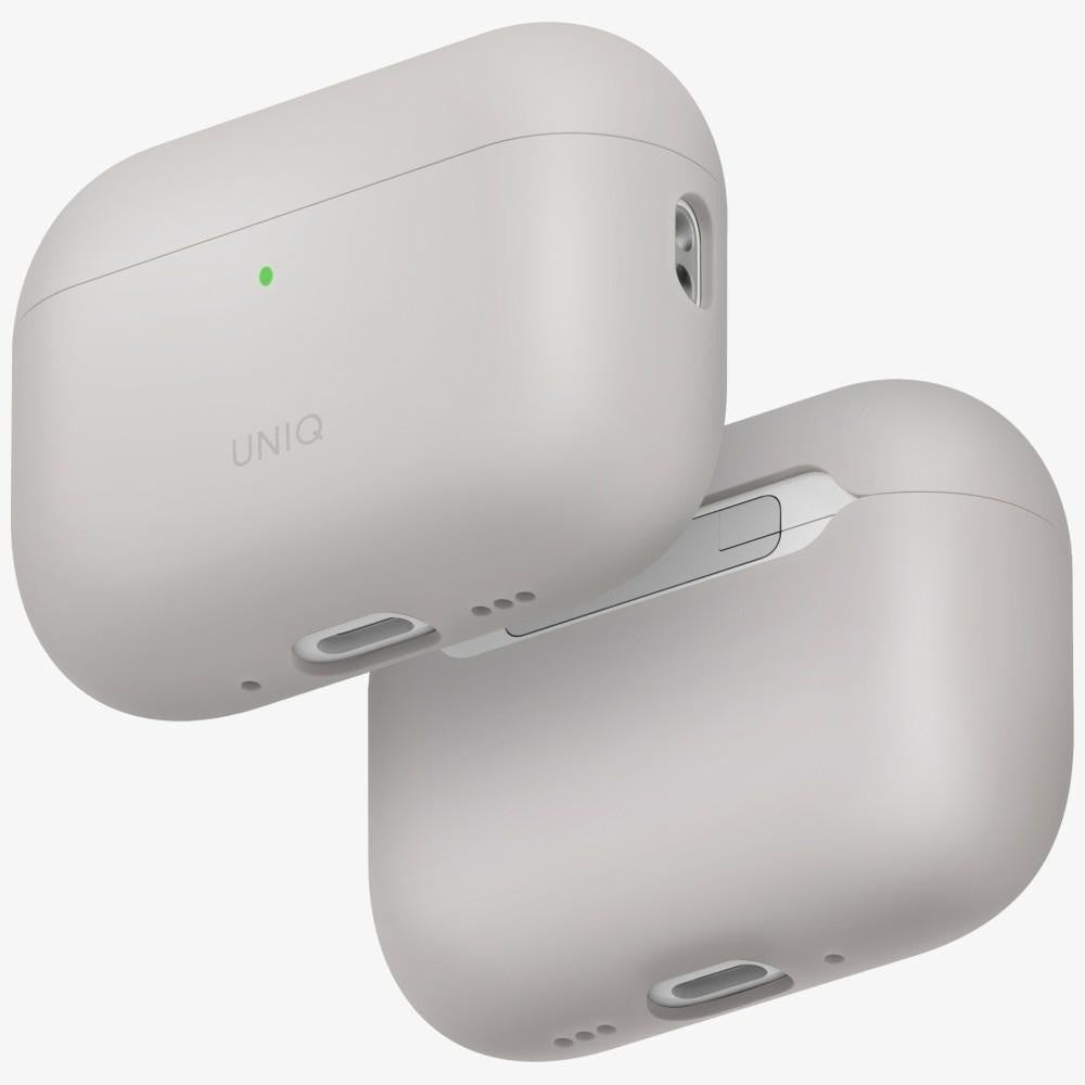 Uniq Lino Apple AirPods Pro 3 szilikon tok, bézs -  AirPods Pro 3 tok a Domshop kínálatából