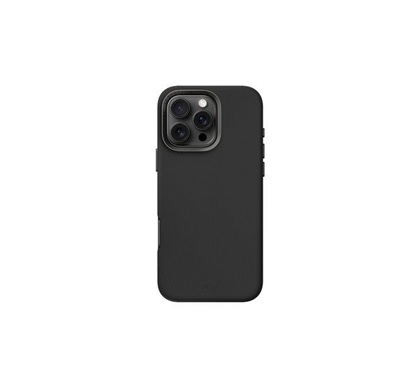Uniq Lyden Apple iPhone 16 Pro MagSafe Bőr tok, fekete -  iPhone 16 Pro tok a Domshop kínálatából
