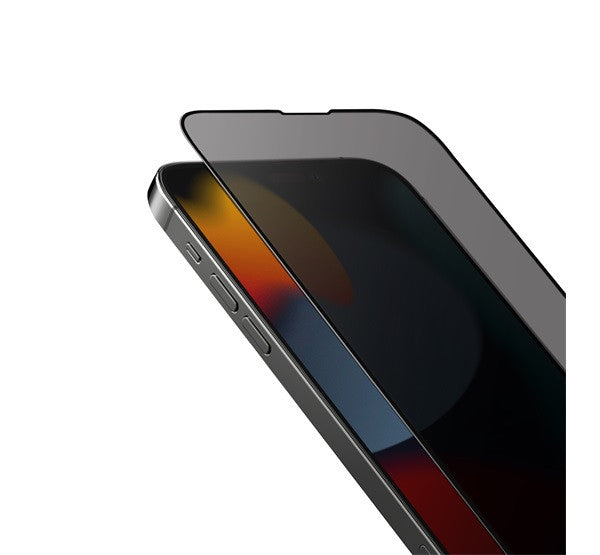 Uniq Optix Privacy Apple iPhone 16e / 13 / 14 / 13 Pro tempered glass teljes kijelzős kijelzővédő üvegfólia -  iPhone 13/13Pro/14/16e fólia a Domshop kínálatából