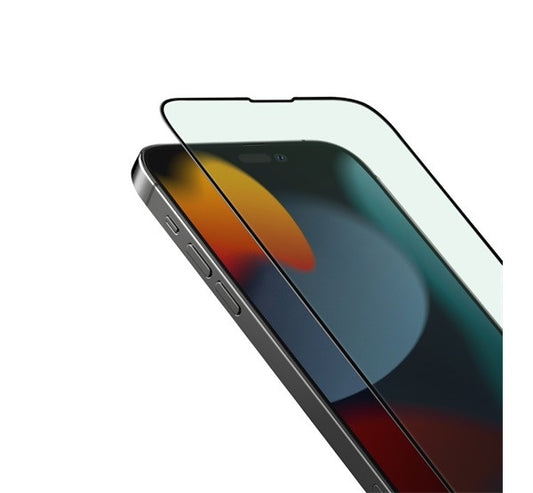 Uniq Optix Vision Care Apple iPhone 14 Pro tempered glass teljes kijelzős kijelzővédő üvegfólia -  iPhone 14 Pro fólia a Domshop kínálatából