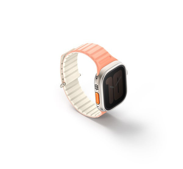 Uniq Revix Evo mágneses Apple Watch szíj, 41/40/38MM, rózsaszín -  Apple Watch Szilikon Szíjak a Domshop kínálatából