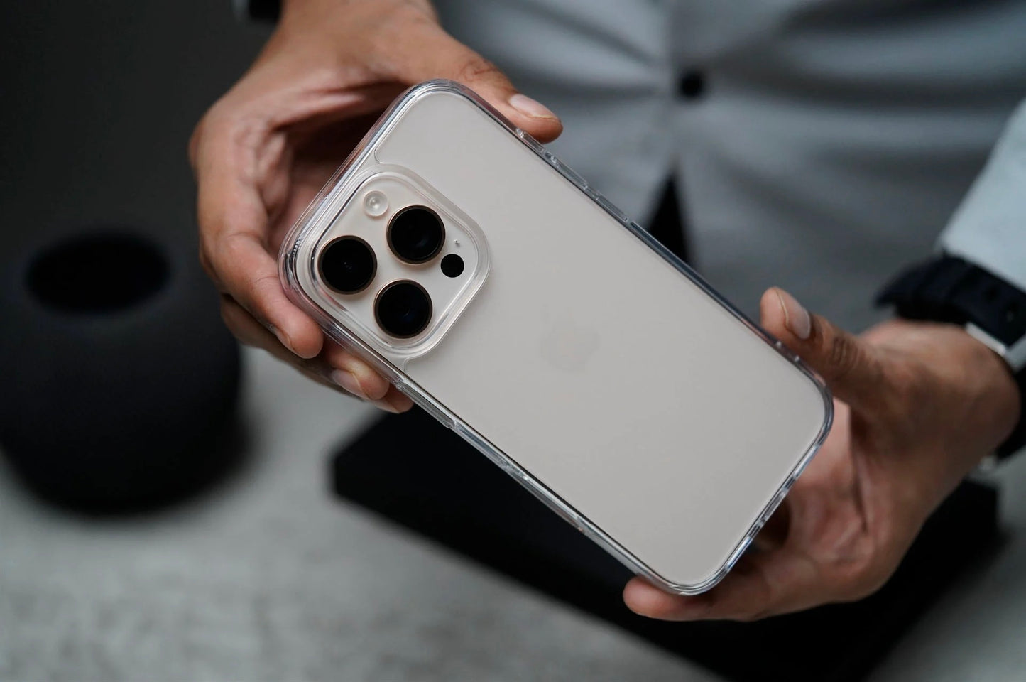 iPhone SafeCase Átlátszó Szilikon Tok -  iPhone tokok - Domshop a Domshop kínálatából